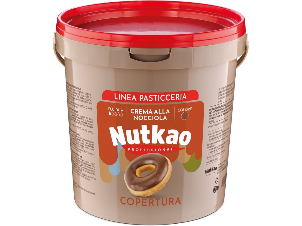 CREMA NOCCIOLA DA COPERTURA 10%  KG 6