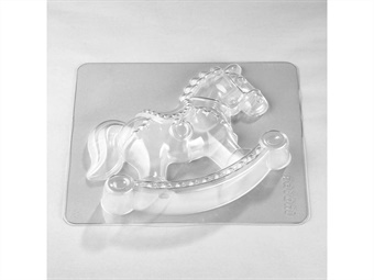 STAMPO TERMOFORMATO KIT ROCKING HORSE MM 180X55 H 155  GR 200 PZ 2