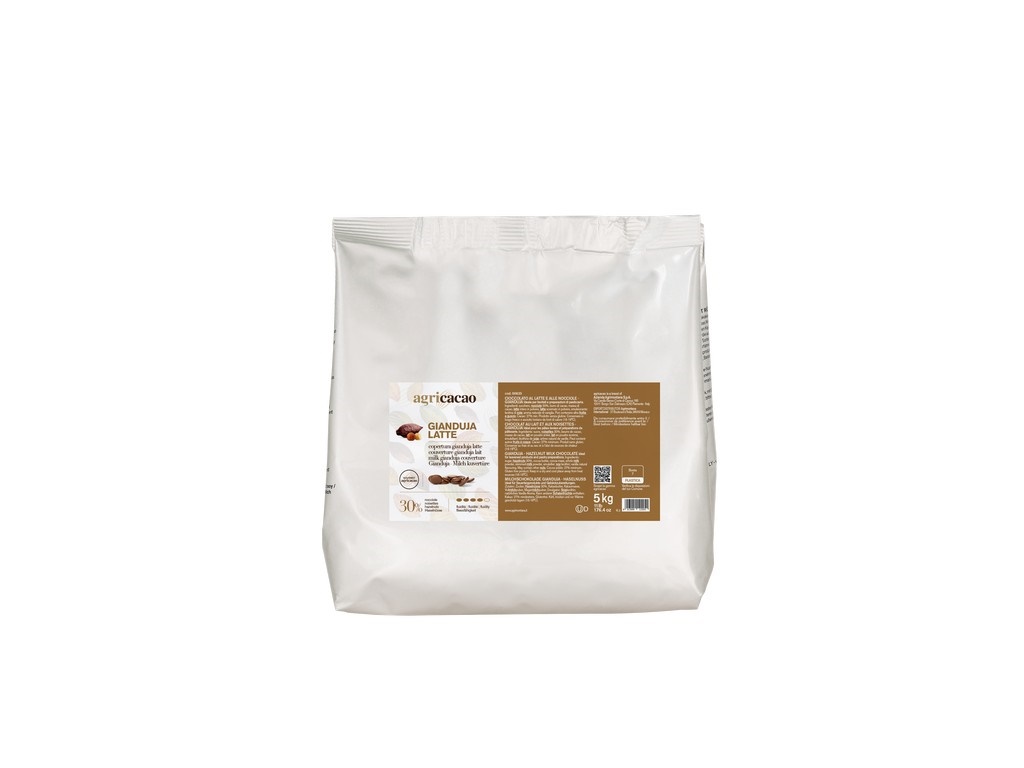 CIOCCOLATO GIANDUIA LATTE 30% KG 1 IN PASTIGLIE