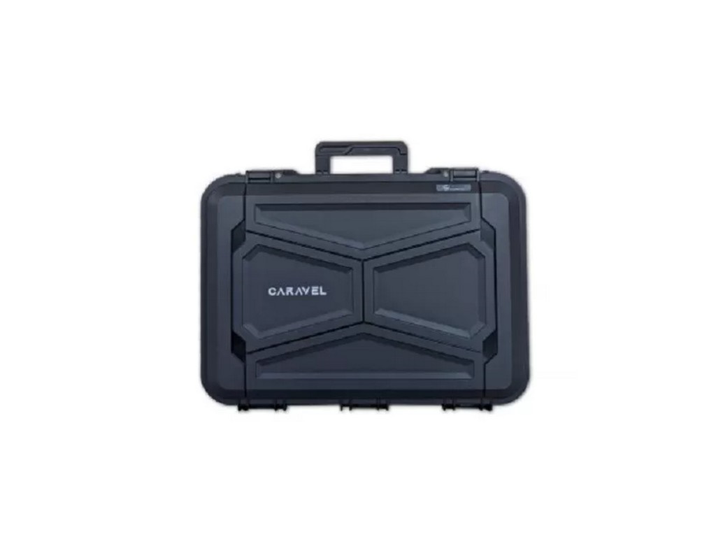 VALIGIA CARAVEL TROLLEY CON SET 3 SCHIUME