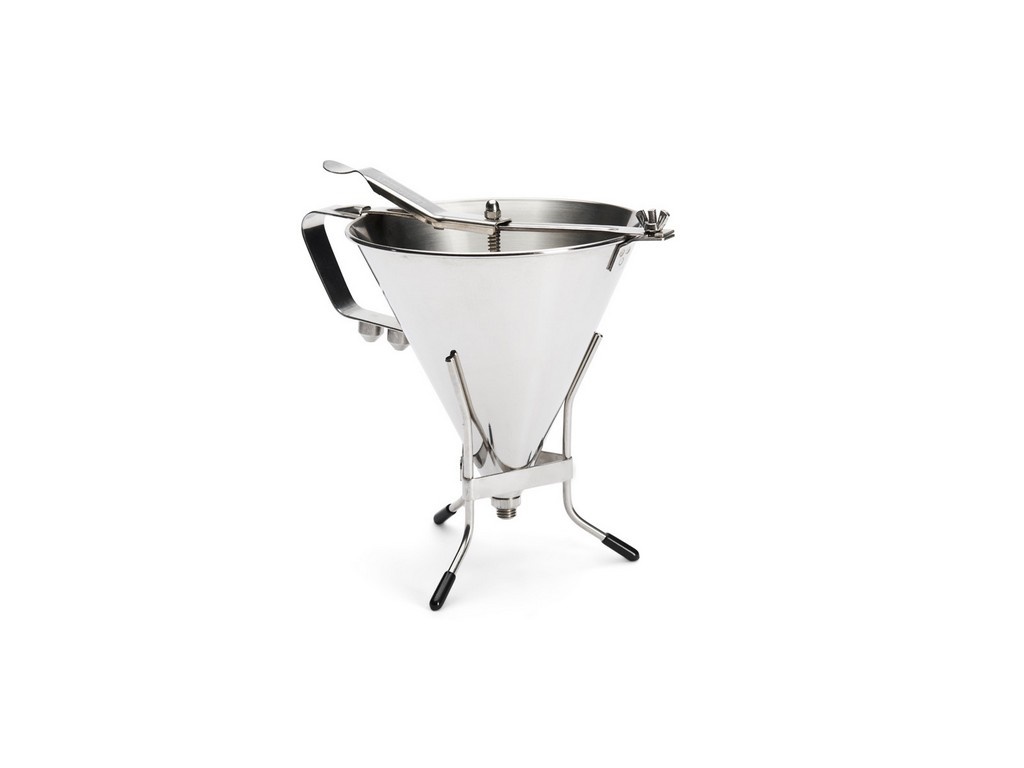 IMBUTO PER COLARE INOX CON SUPPORTO LT 1,9