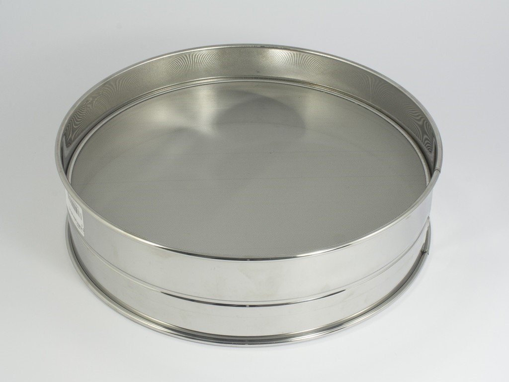SETACCIO FARINA INOX CM 35 H 10 MAGLIA +/- MM 0,5X0,5