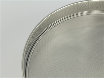 SETACCIO FARINA INOX CM 35 H 10 MAGLIA +/- MM 0,5X0,5