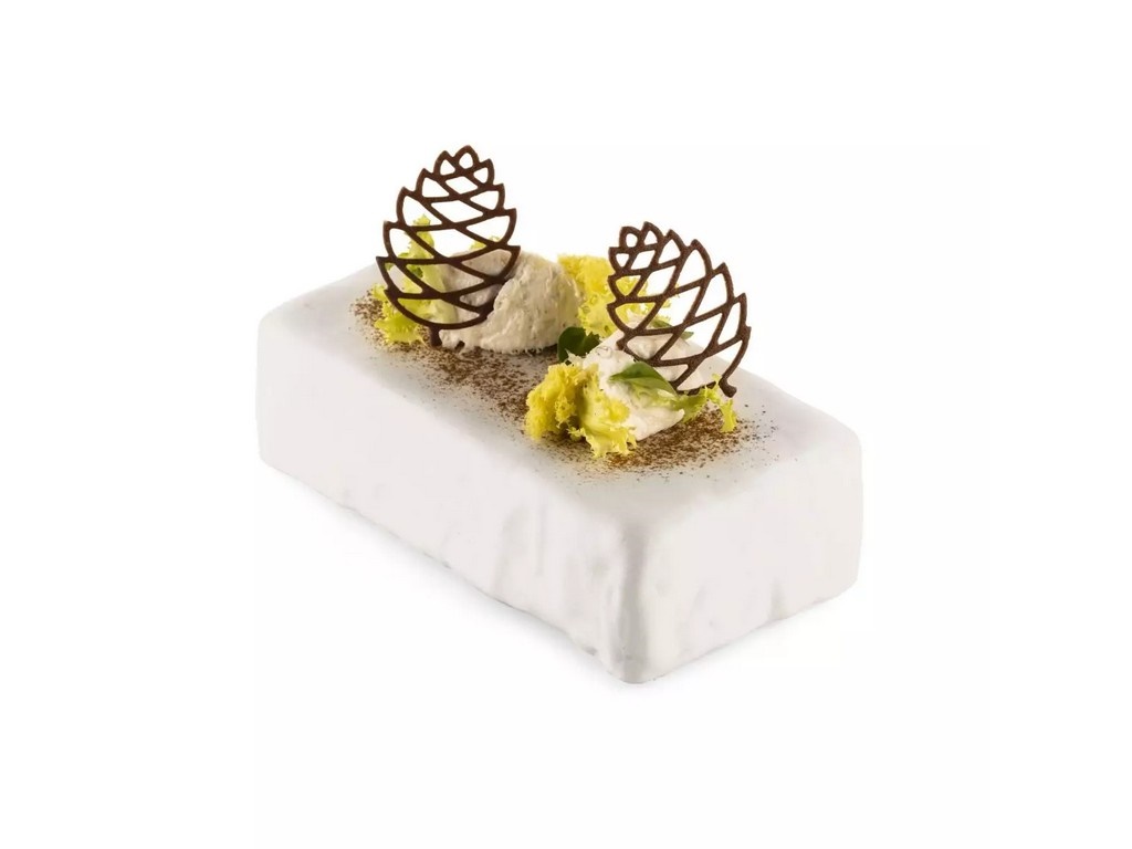 STAMPO SILICONE INVERNO MM 67X47 -DIAM 60 (2 MOD) 12 IMPRONTE PER FIGURA