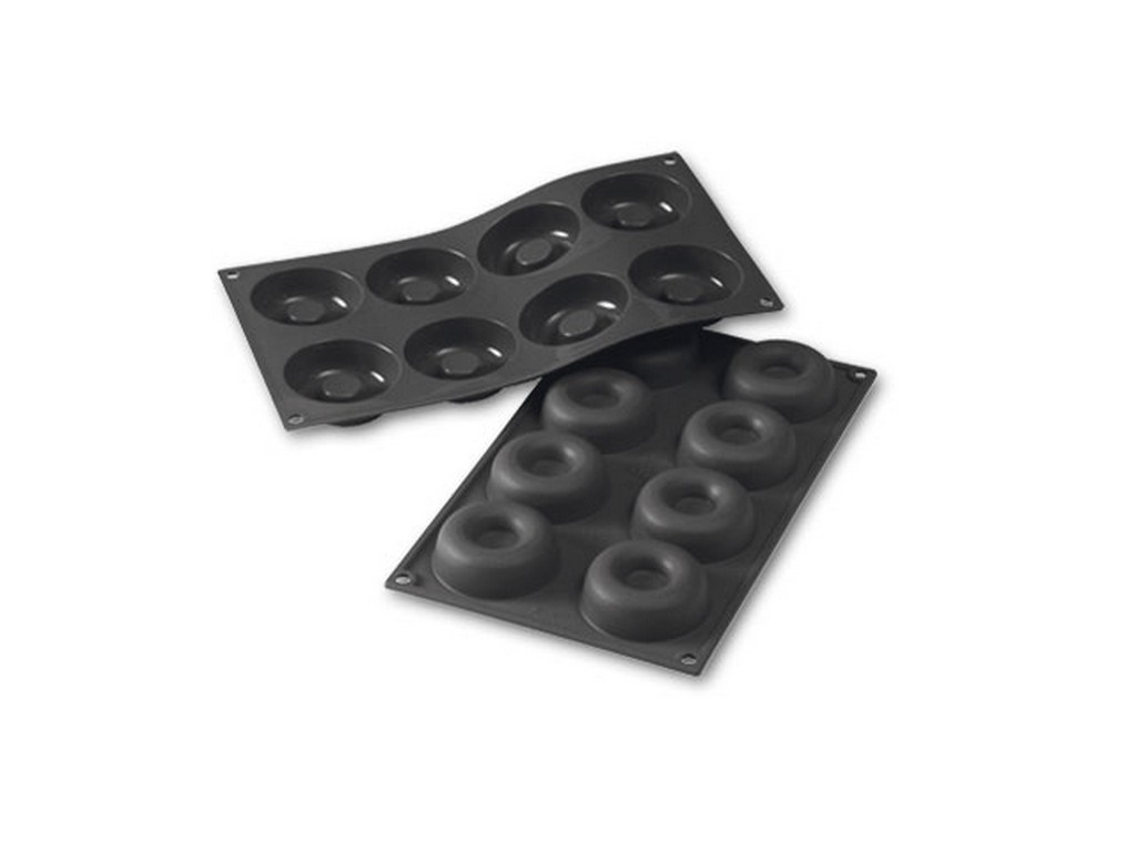 STAMPO SILICONE SAVARIN  DIAM MM 65 H 21 - 8 IMPRONTE - ML 50