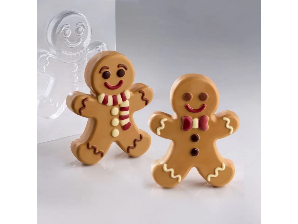 STAMPO TERMOFORMATO KIT GINGERMAN MM 128X160 H 40  GR 200 PZ 2