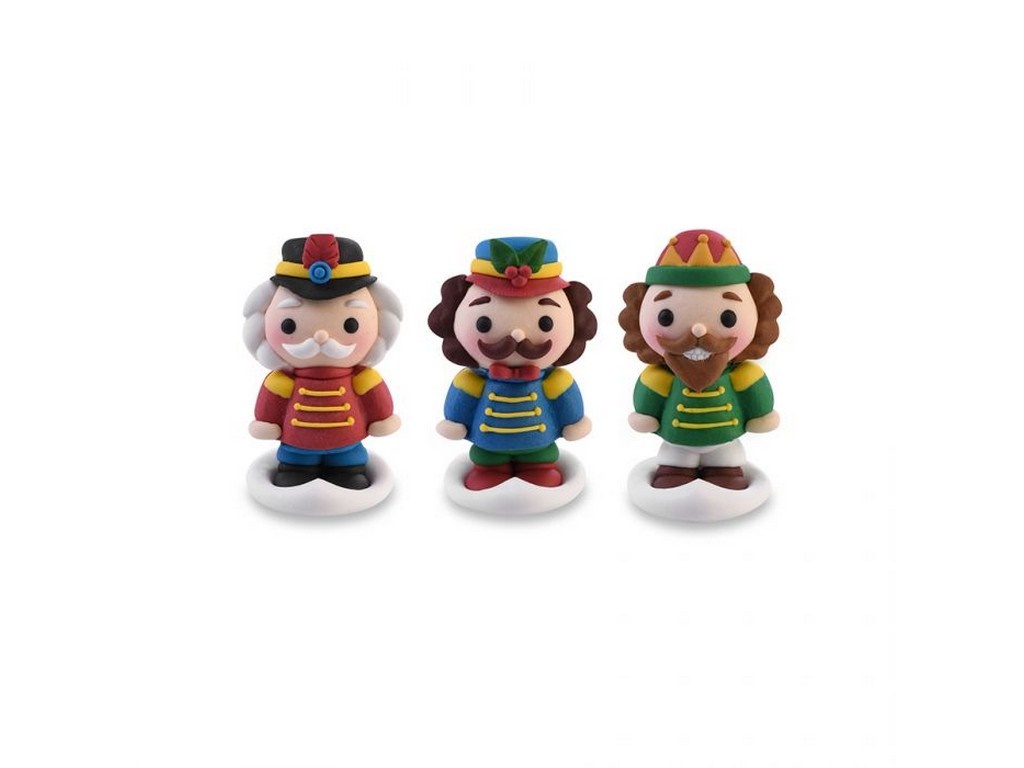 DEC ZUC SCHIACCIANOCI H 5 CM PZ 24 - 3 MOD