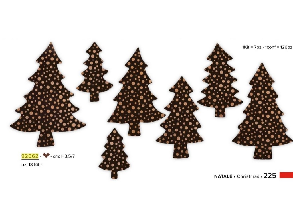 DEC CIO KIT ABETE CHABLON CCFOND PZ 126 18 KIT DA 7 PZ