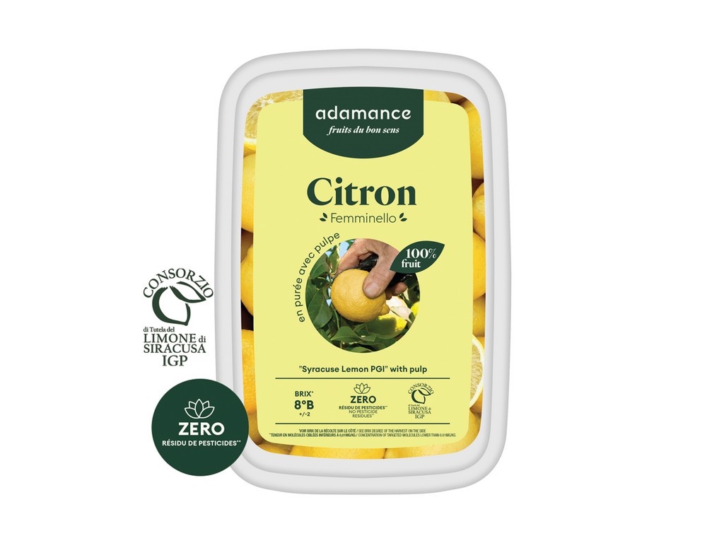 PUREA SURGELATA LIMONE FEMMINELLO DI SIRACUSA IGP  KG 1