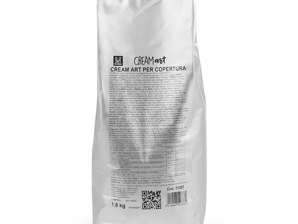 CREAM ART PER COPERTURA KG 1,8