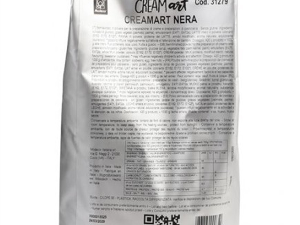 CREAM ART NERA PER COPERTURA KG 1