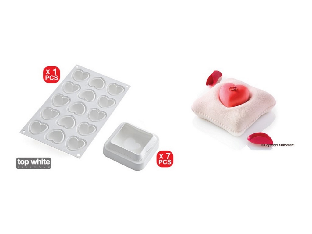 STAMPO SILICONE TI VOGLIO BENE 270 MM 100X100H30 VOL ML 270