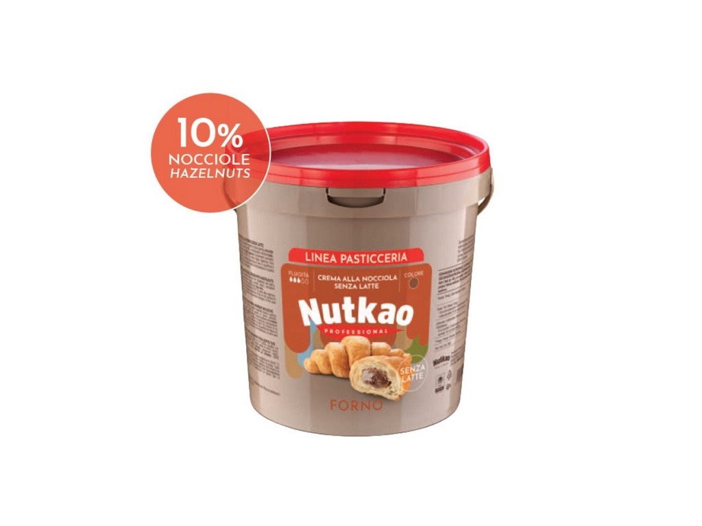 CREMA NOCCIOLA SENZA LATTE DA FORNO 10% KG 6