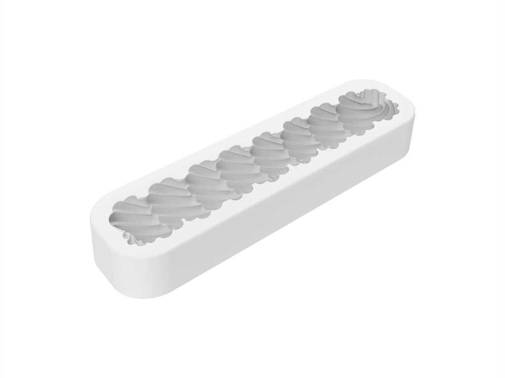 STAMPO SILICONE KIT CASHMERE 620   BASE MM 240X50H35 SUP 232X47H32