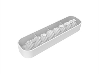 STAMPO SILICONE KIT CASHMERE 620   BASE MM 240X50H35 SUP 232X47H32