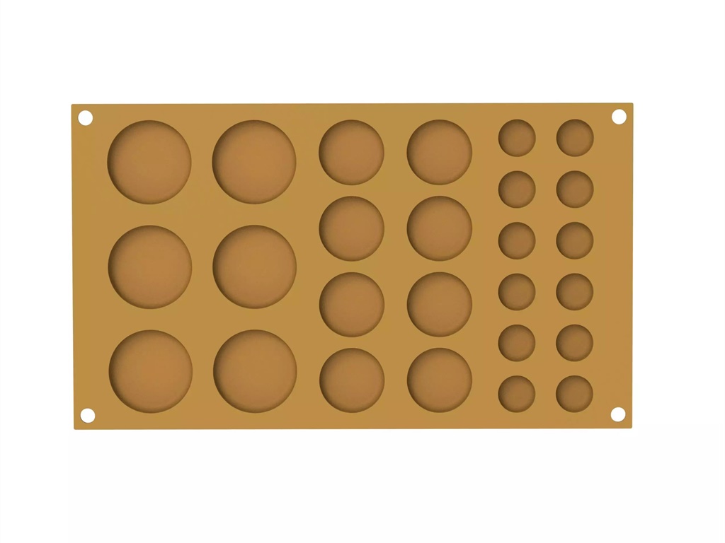 TAPPETINO SILICONE POIS (3 MIS) GIALLO