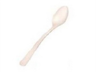 CUCCHIAIO MINI BIANCO 100% BIO CPLA PZ 100