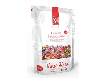DEC CIO CONFETTI CIOCCOLATO DIAM MM 9 - 8 COLORI KG 1