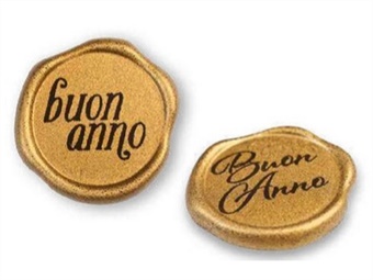 DEC CIO TONDO BUON ANNO CCFOND ORO CM 3,8 PZ 72 2 MOD