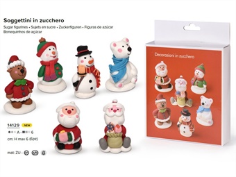 DEC ZUC BLISTER NATALE ASSORTITO PZ 6 6 MOD - AZO FREE