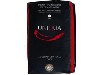 FARINA INTEGRALE UNIQUA ROSSA W 480 KG 1