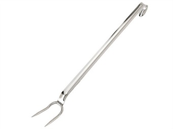 FORCHETTONE INOX CON ASTA CM 30