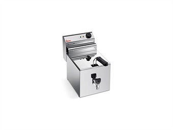 FRIGGITRICE ELDORADO 8 R - LT. 3 MIN./5 MAX.  CON RUBINETTO
