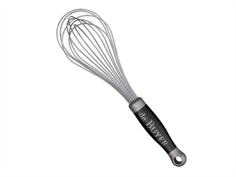 Frusta inox manico in gomma