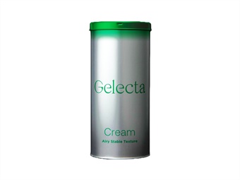 GELATINA GELECTA CREAM GRANULARE STRUTTURANTE  PER RICETTE A BASE DI PANNA MONTATA GR 750