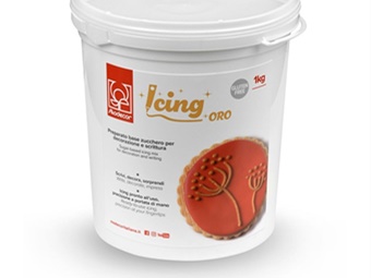 GLASSA DECORATIVA ORO GLITTER ICING KG 1