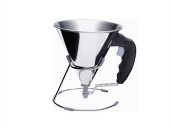 IMBUTO PER COLARE INOX CON SUPPORTO LT 0,8