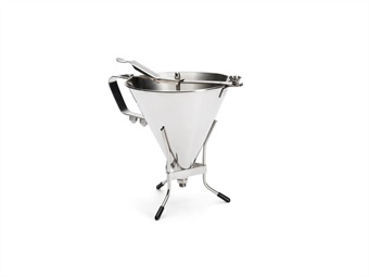 IMBUTO PER COLARE INOX CON SUPPORTO LT 1,9