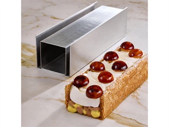 KIT STAMPI SFOGLIA TORTA ALL MM 250X76 H 69  TUBO MM 250X60 H 60