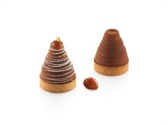 KIT TARTE RING ALBIA - SILICONE MOULD MM 65 H 61 6 RINGS MM 70