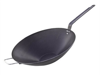 PADELLA FERRO BLU WOK CM 24