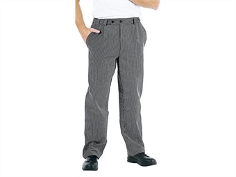 Pantalone cuoco quadretti bianco nero