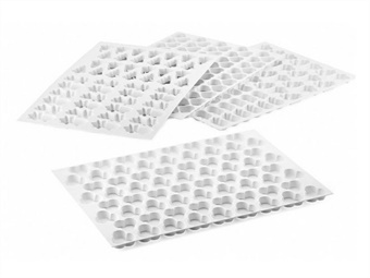 PLACCA PER FROLLA CUORE DIAMETRO CM 3,5