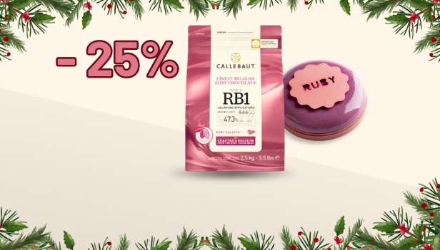 RUBY1 Callebaut IMPERDIBILE -25%
