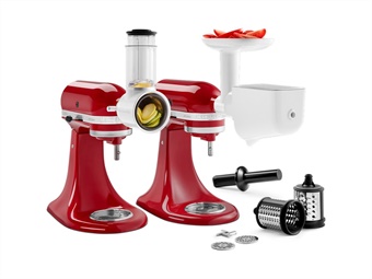 SET 3 ACCESSORI X KITCHENAID PASSAVERDURE,TRITATUTTO,GRATTU