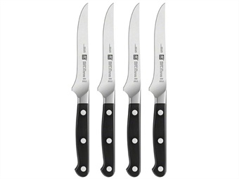 SET DA BISTECCA SERIE PRO LAMA ACCIAIO CM 14