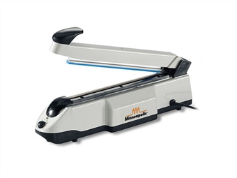 SIGILLATRICE PER SACCHETTI MOD S 400/2T CON TAGLIERINA