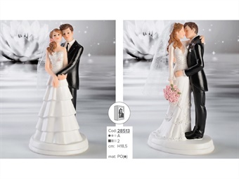 SPOSI MODERNI ROMANTICI H CM 18,5 PZ 1