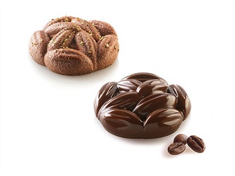 STAMPO SILICONE COCOA FRUTTA REAL ML 35  DIAMETRO MM 61 H 21 - 8 IMPRONTE