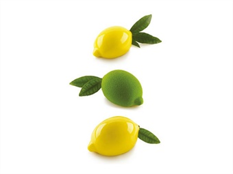 STAMPO SILICONE LIMONE E LIME 120 ML MM 88X61H44 - 4 IMPRONTE