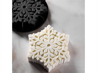 STAMPO SILICONE PAVOCAKE FIOCCO DI NEVE MM 208 X 47 H VOL 1100 ML
