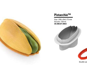STAMPO SILICONE PISTACCHIO 750 ML MM 190X94H73