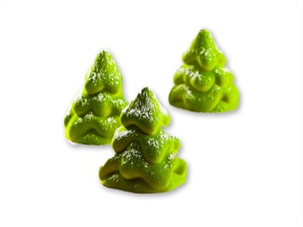 STAMPO SILICONE SNOW TREE DIAM 75 H 65 ML 100  20 IMPRONTE CM 40X30