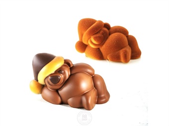 STAMPO TERMOFORMATO COMFORT TEDDY KT193 DIMENSIONI CM 18,5X11 H 10,6 GR 230 PEZZI 2