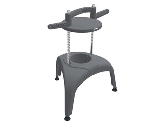 TAGLIAVERDURE MANUALE - BASE CON SUPPORTO