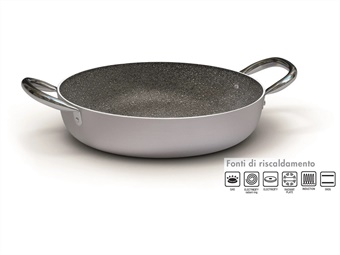 TEGAME ANTIADERENTE PROFI GRANITE 2 MAN CM 36